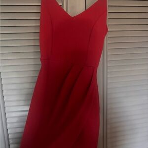 Lulus Elegant Red Sleeveless Dress